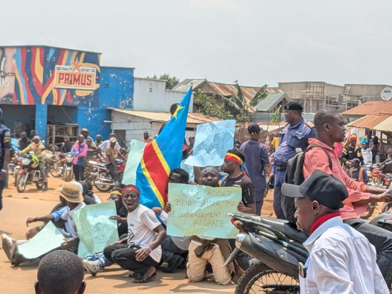 Une dizaine des militants interpellés par la Police à Beni [photo d’illustration]