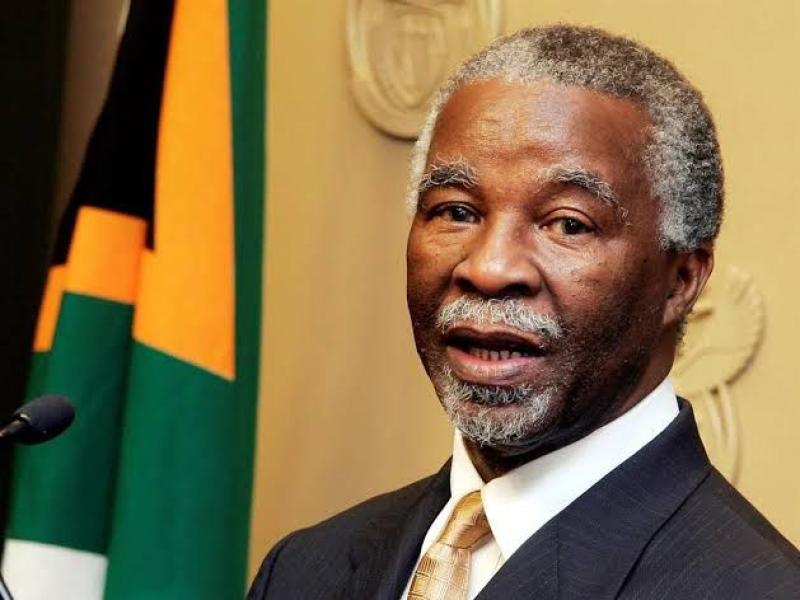L’Ex- Président sud-africain Thabo Mbeki