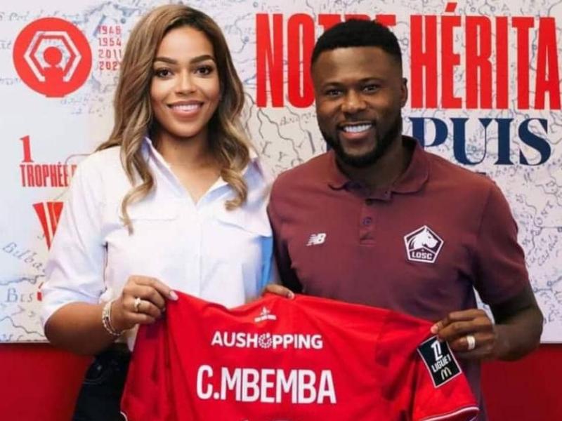 Chancel Mbemba et sa femme. [Photo d'illustration]