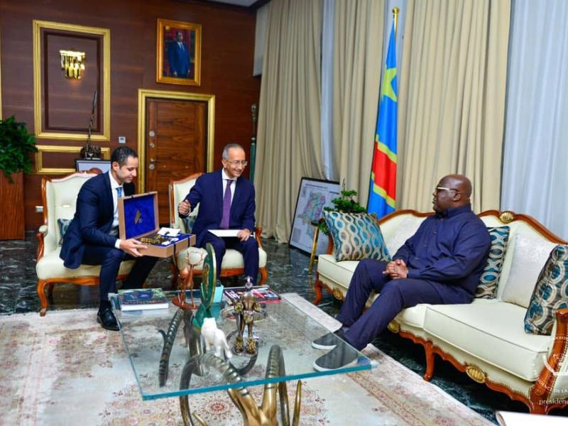 Le Président Félix Tshisekedi a reçu, le 4 septembre 2025, l’Ambassadeur d’Égypte en RDC, porteur d’une invitation à l’inauguration du Grand musée du Caire.