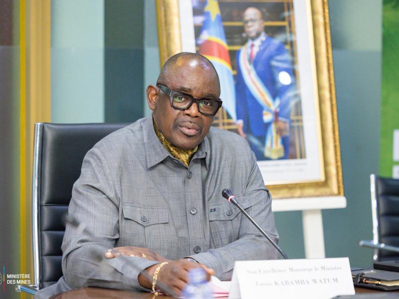 Louis Watum, ministre des Mines en RDC [photo]