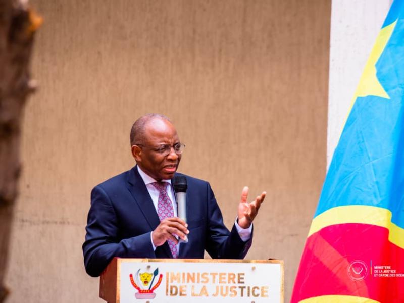 Guillaume Ngefa, ministre de la Justice et Garde des Sceaux en RDC