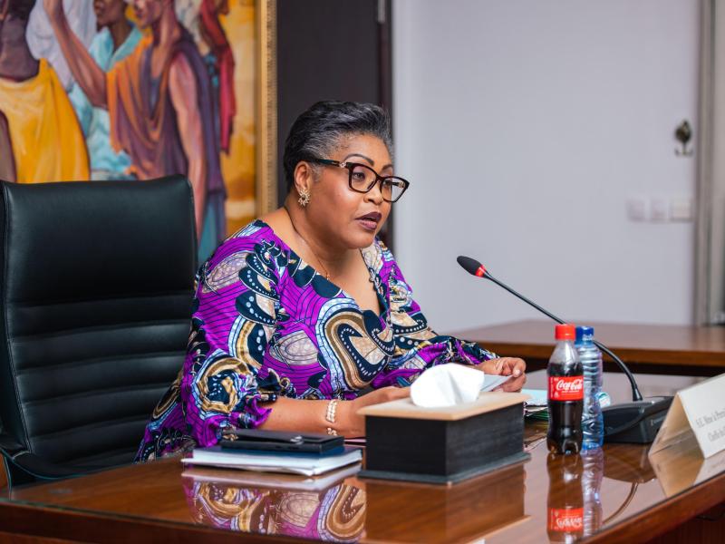 La Première Ministre Judith Suminwa Tuluka