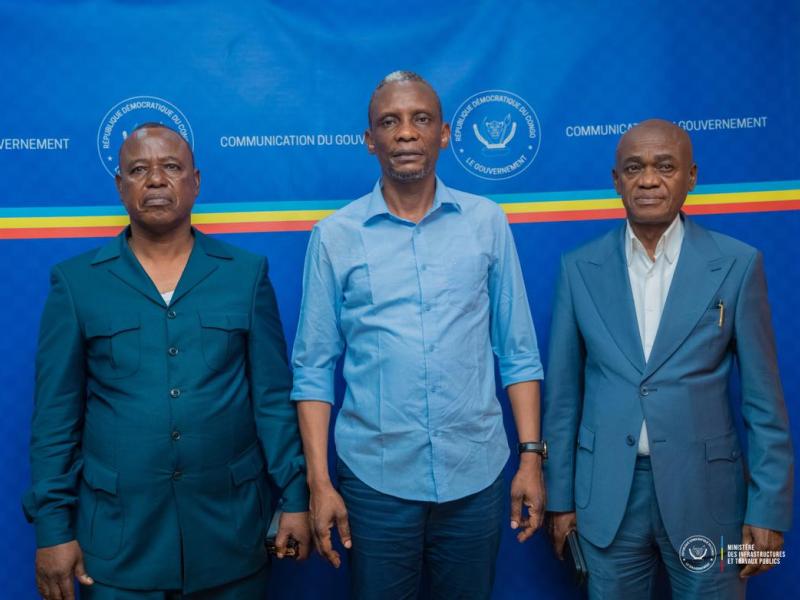 Les gouverneurs de l’Équateur et de la Tshuapa reçus par le ministre des ITPR John Banza [photo d’illustration]