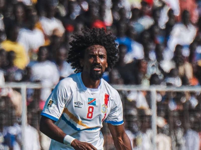 Samuel Moutousammy sous les couleurs de l'équipe nationale de la RDC. [ Photo d'illustration ]