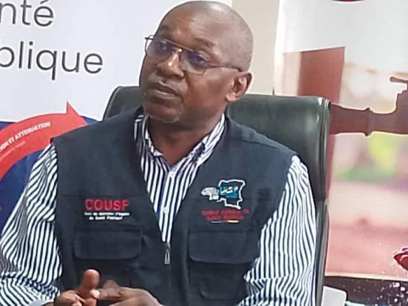 Professeur Christian Ngandu, coordonnateur du COUSP