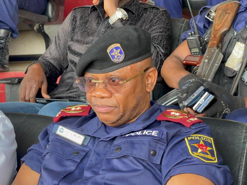 Blaise Kalimbalimba, Commissaire divisionnaire de la PNC