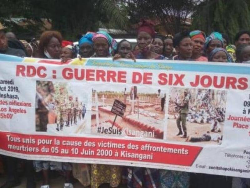 Quelques victimes de la guerre de Kisangani lors d'une manifestation en 2019[ Photo d'illustration ]