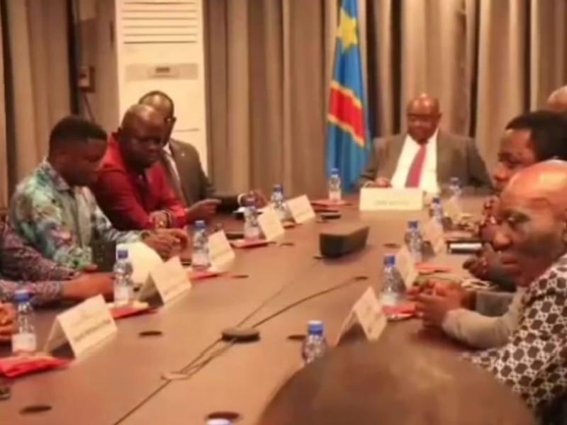 Les députés nationaux et provinciaux du Kasaï en échange avec le Ministre des transports à Kinshasa