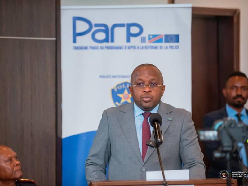 Le VPM Jacquemain Shabani préside une conférence sur la réforme du système de sécurité et la gouvernance sécuritaire [photo d’illustration]