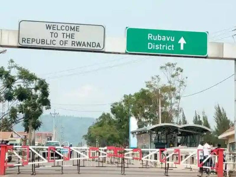 La frontière entre la RDC et le Rwanda au niveau de Goma [photo d’illustration]