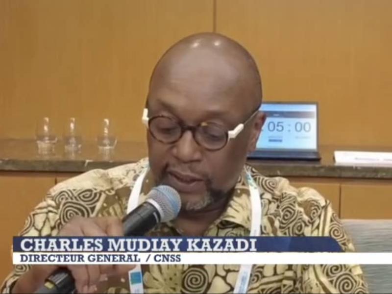 Charles Mudiayi, Directeur général de la CNSS