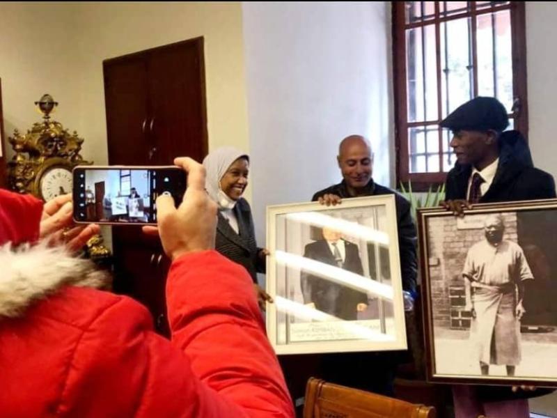 Le Dr Lohanga Konga lors d’une exposition de photos sur la vie de Simon Kimbangu [photo d’illustration]