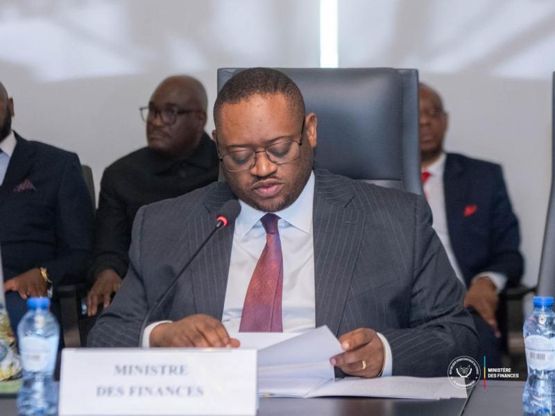 Doudou Fwamba Likunde Li-Botayi,  ministre des Finances en RDC
