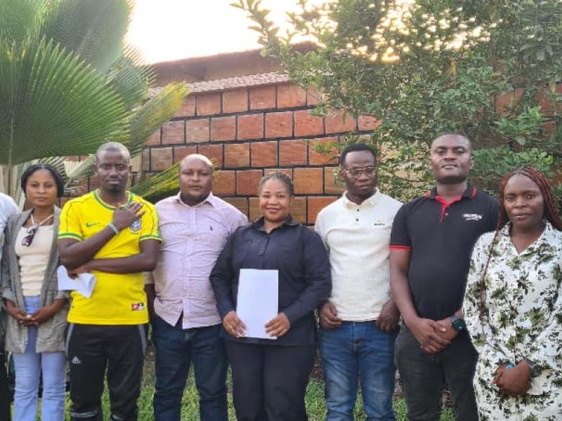 Les défenseurs des droits humains originaires du Nord-Kivu, actuellement déplacés, à Bujumbura