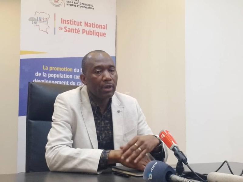 Dr Dieudonné Mwamba, directeur général de l'INSP [photo d'illustration]