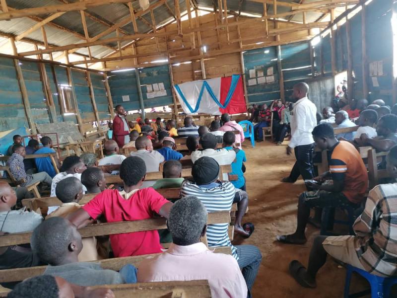 Société civile de Mabalako en réunion
