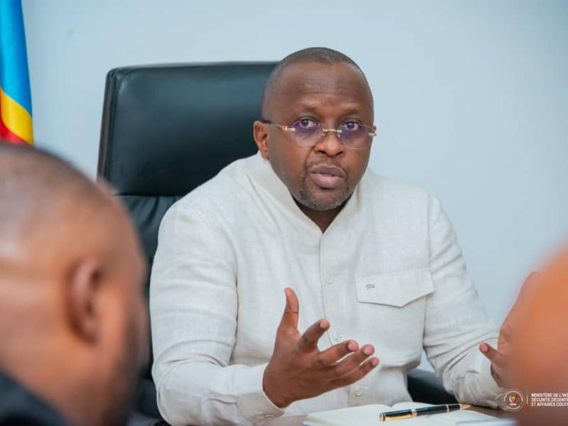 Jacquemain Shabani Lukoo,  VPM de l’Intérieur en RDC