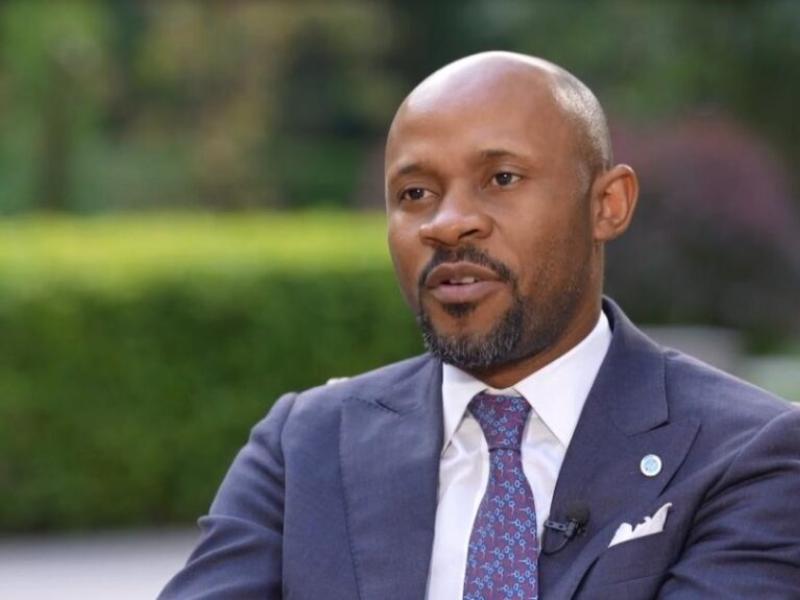 Patrick Muyaya Katembwe,  ministre de communication, média et porte-parole du Gouvernement congolais