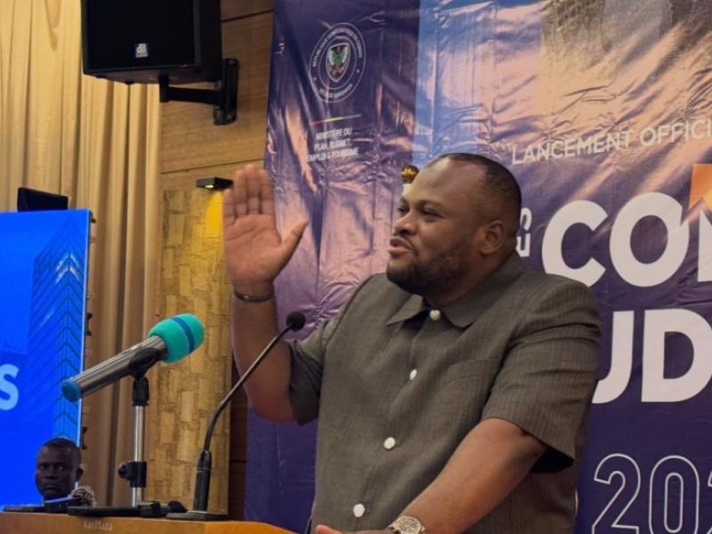 Le Gouverneur de la ville de Kinshasa, Daniel Bumba