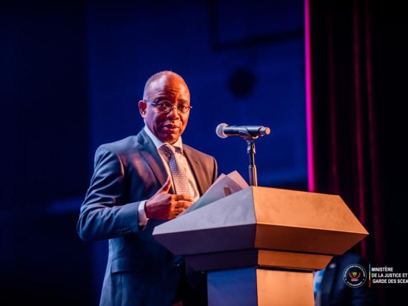 Guillaume Ngefa, ministre de la Justice et Garde des Sceaux en RDC