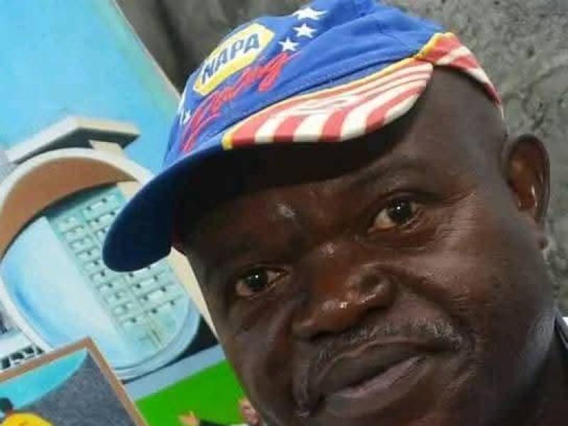 Le peintre congolais, Joseph Kinkonda "Chéri Chérin". [ Photo d'illustration ]