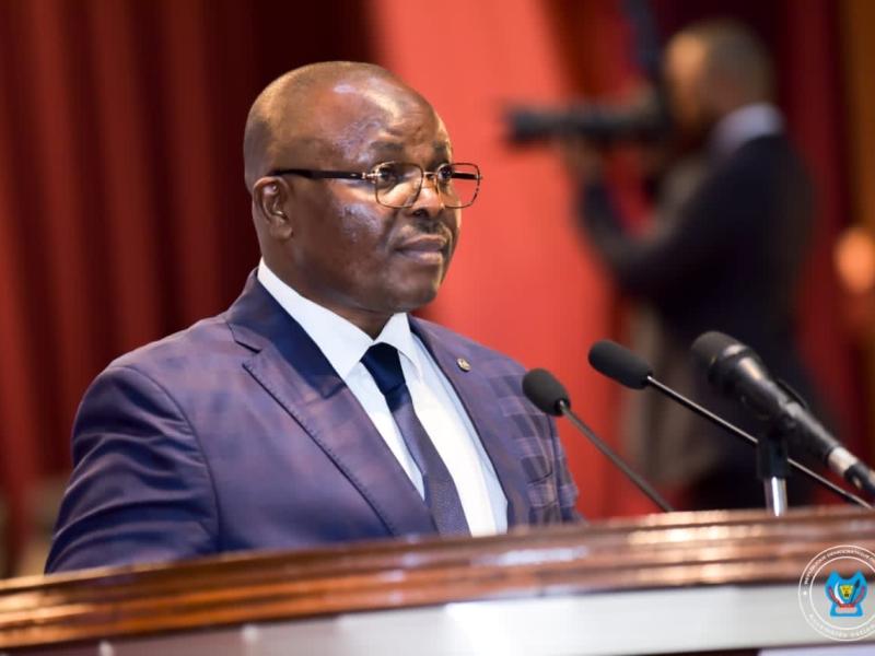 Le député national Maombi Katsongo Sosthène,  élu du territoire de Lubero, au Nord-Kivu