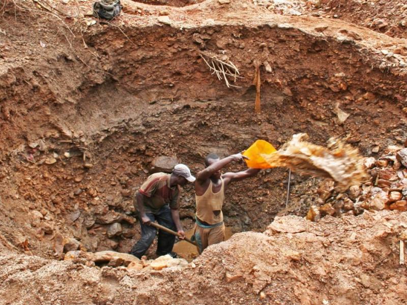 Un site minier dans le territoire de masisi au Nord-kivu [photo d'illustration]