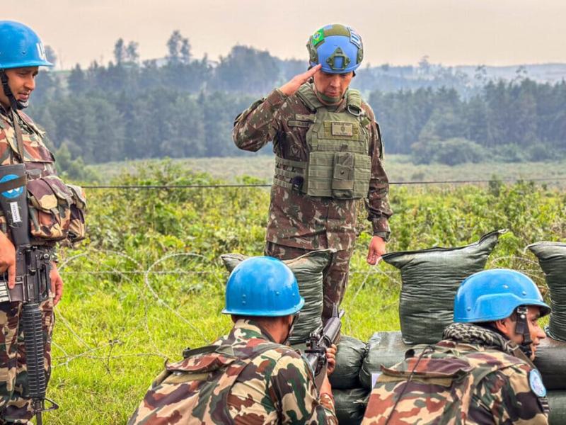 Les casques bleus de la MONUSCO à l'est de la RDC [photo d'illustration]