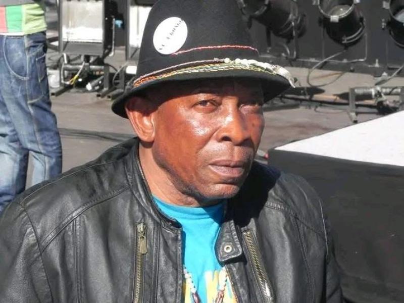 Léon Likabu Ricky, musicien et fondateur du groupe Benda Bilili