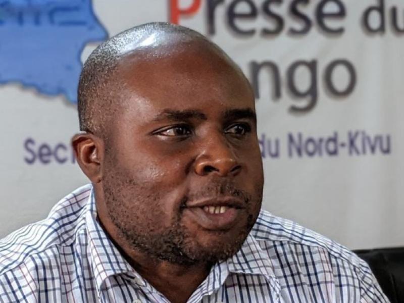 John Banyene, président de la coordination provinciale de la Société civile du Nord-Kivu [photo d’illustration]