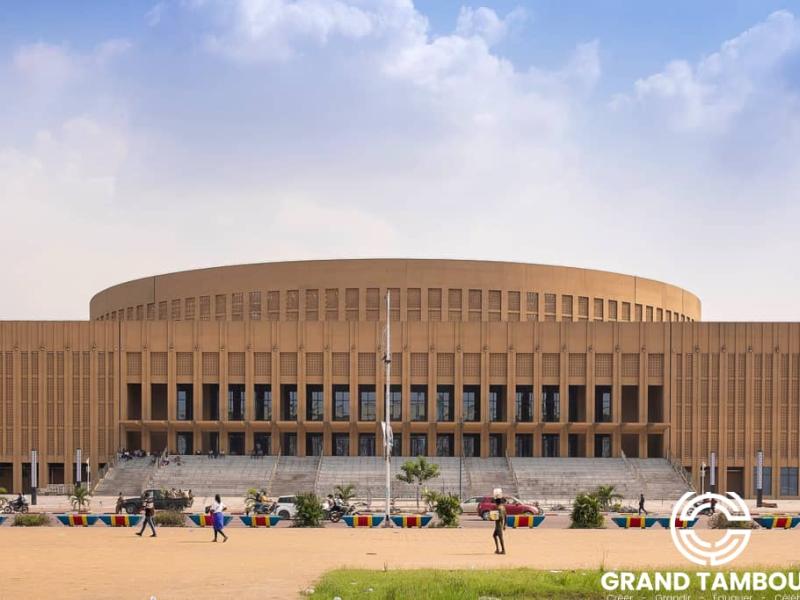 Siège du Centre Culturel et Artistique pour les Pays d'Afrique Centrale (CCAPAC-Grand Tambour), à Kinshasa