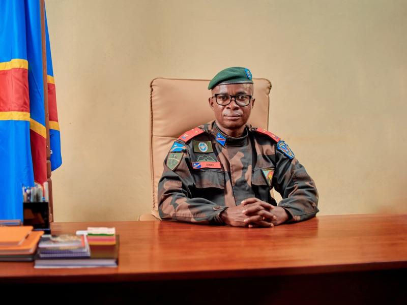 Le général-major Kakule Somo Evariste, gouverneur militaire du Nord-Kivu [photo d’illustration]