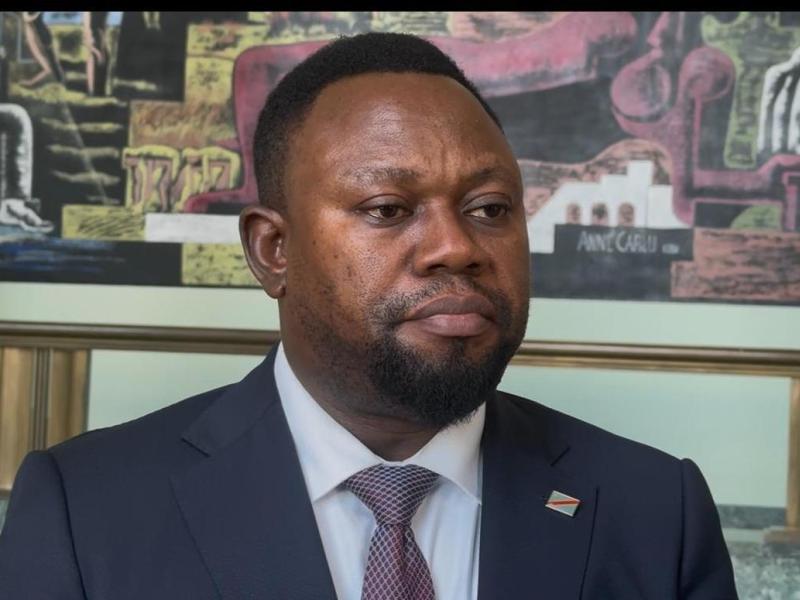 Samuel Mbemba, ministre des Droits humains en RDC