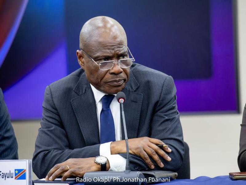 L'opposant congolais et leader du parti politique Ecidé, Martin Fayulu Madidi