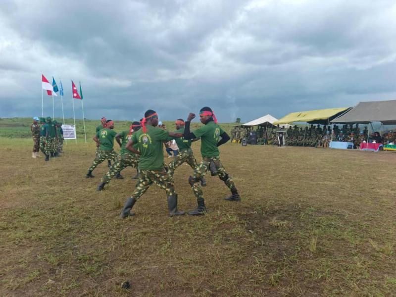 Les soldats des FARDC dans une formation [photo d'illustration]