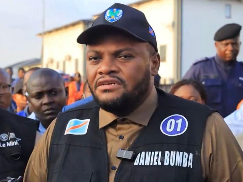 Le gouverneur de la ville de Kinshasa Daniel Bumba