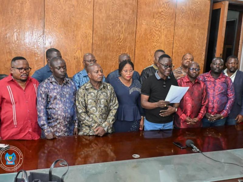 Le caucus des élus de l'Ituri à l'Assemblée nationale, mercredi 05 novembre 2025