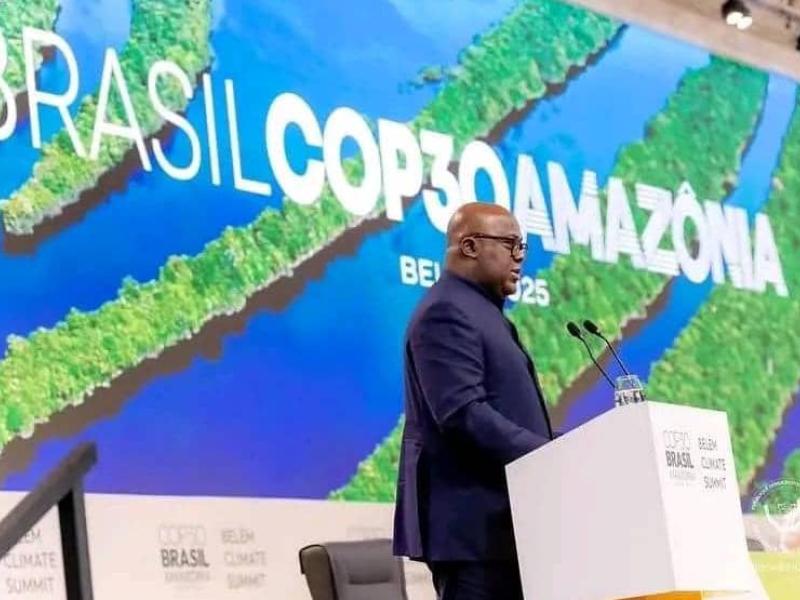 Le Président de la République de la RDC, Félix Antoine Tshisekedi Tshillombo