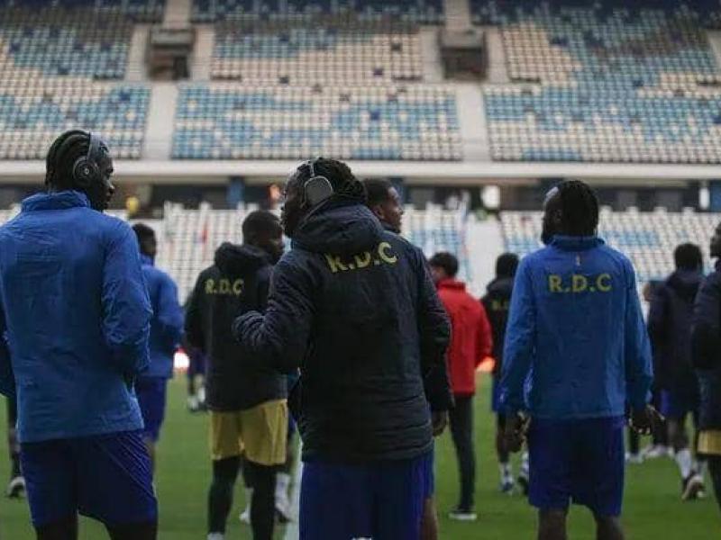 Quelques Léopards de la RDC au Stade El Barid de Rabat. [Photo d'illustration]