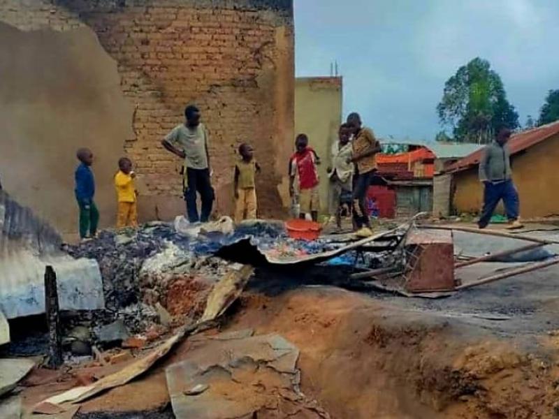 Des maisons incendiées par des ADF[photo d’illustration]