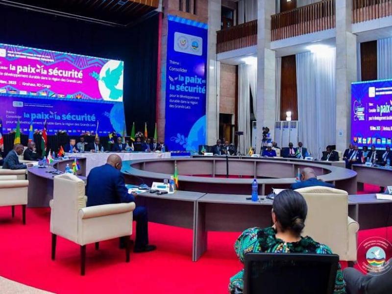 Les chefs d’État et de Gouvernement de la CIRGL réunis à huis clos à Kinshasa