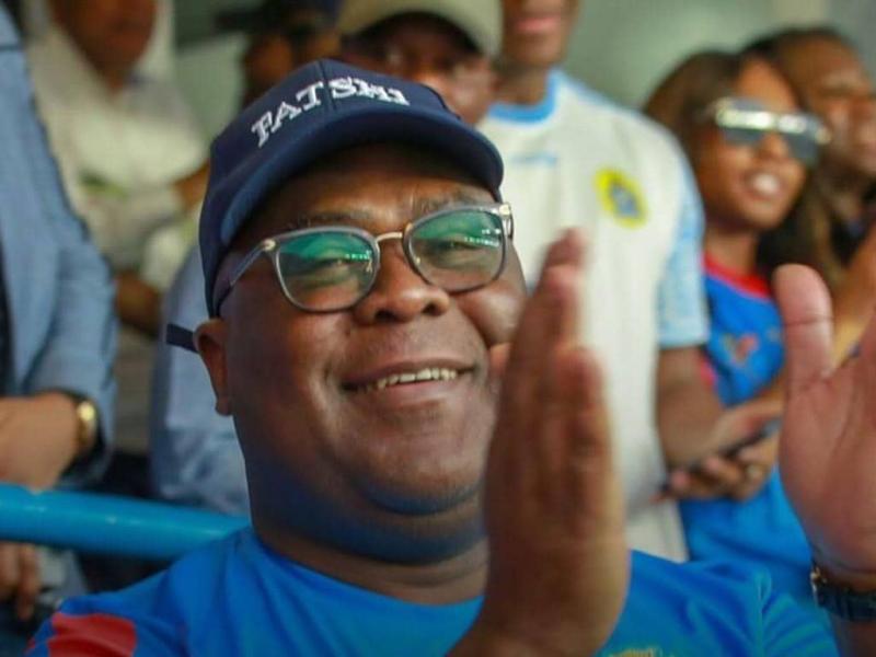 Le Président de la République Félix-Antoine Tshisekedi sous les couleurs de l'équipe nationale de la RDC. [Photo d'illustration]