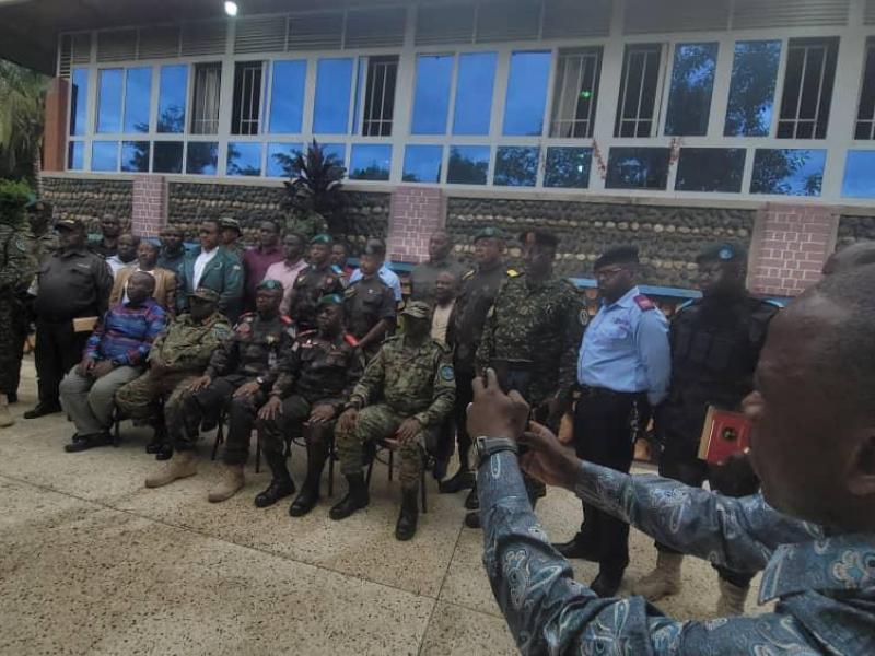 L’Ouganda remet, à Kasindi, plusieurs militaires congolais aux autorités de la RDC