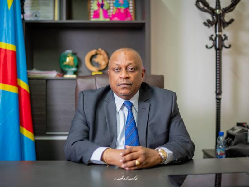 Jean-Jacques Mbungani, député national, élu de la circonscription de Budjala, dans la Province du Sud-Ubangi