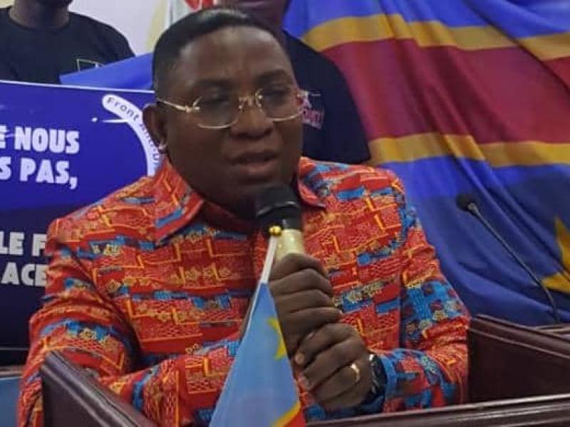 Dieudonné Nkishi, coordonnateur du Front anti-dialogue