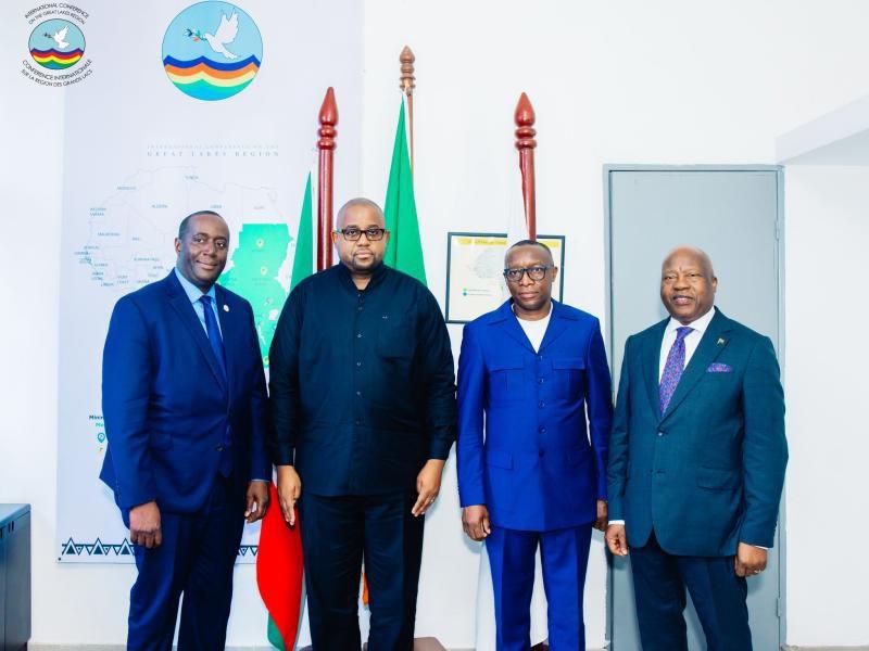 Le ministre congolais Floribert Anzuluni supervise la passation de pouvoir au Secrétariat exécutif de la CIRGL [photo d’illustration]