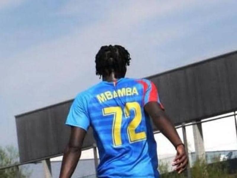 Noah Mbamba Muanda sous les couleurs de la RDC. [Photo d'illustration]