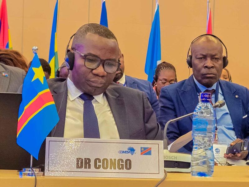 Julien Paluku Kahongya à la 46e réunion du Conseil des ministres du COMESA à Lusaka