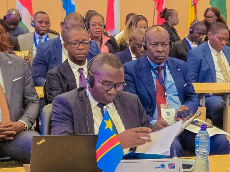Julien Paluku Kahongya à la 46e réunion du Conseil des ministres du COMESA à Lusaka